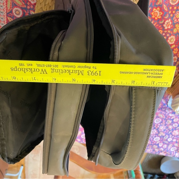 Lipault Gray Travel Backpack - Picture 3 of 7